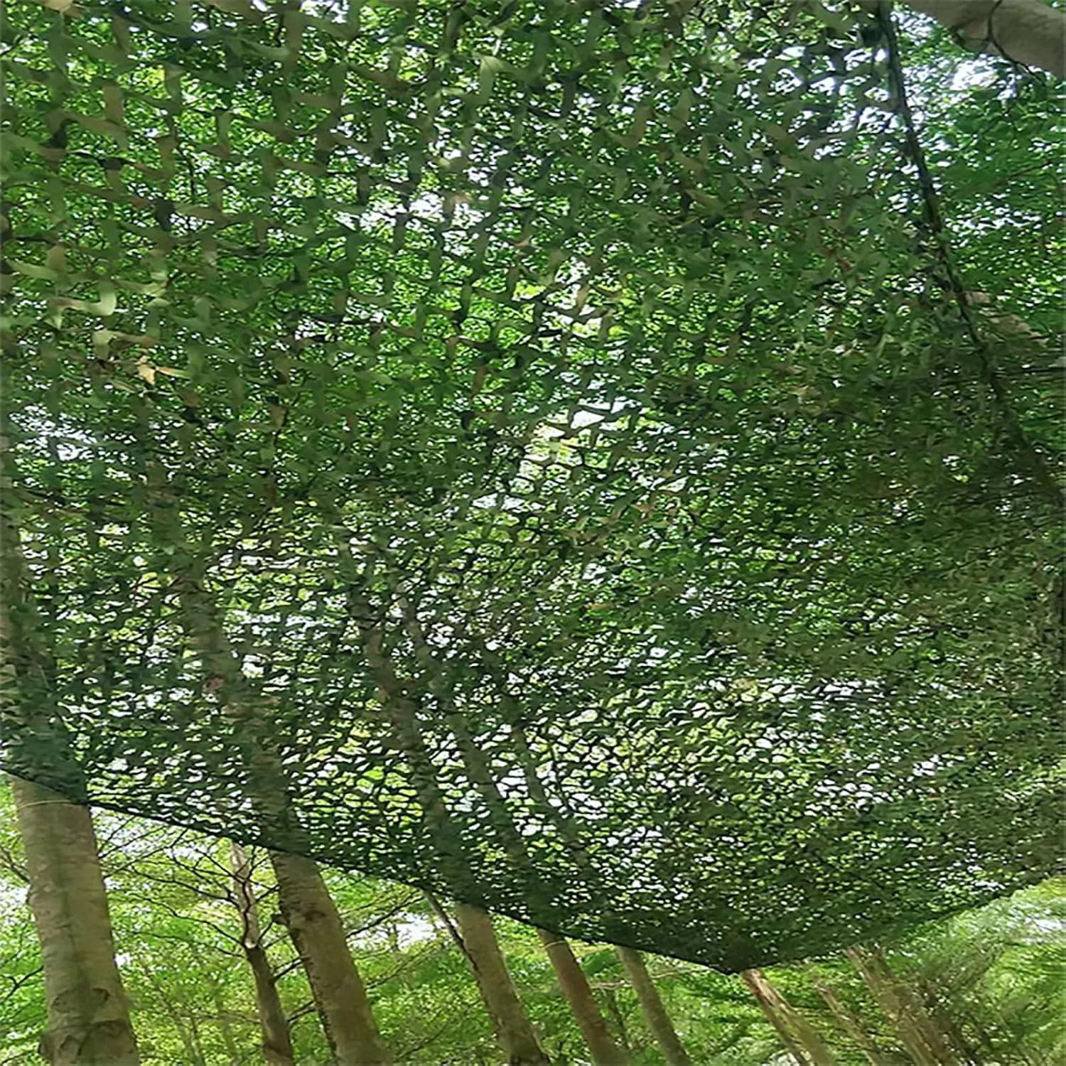 Camouflage Netting Camo Netting Camo Tarp, Outdoor Woodland Camo Netting Shelters for Hunting Camping Sun Shade Jungle Party Decoration Blind Shooting, 5×6m/16×20ft
