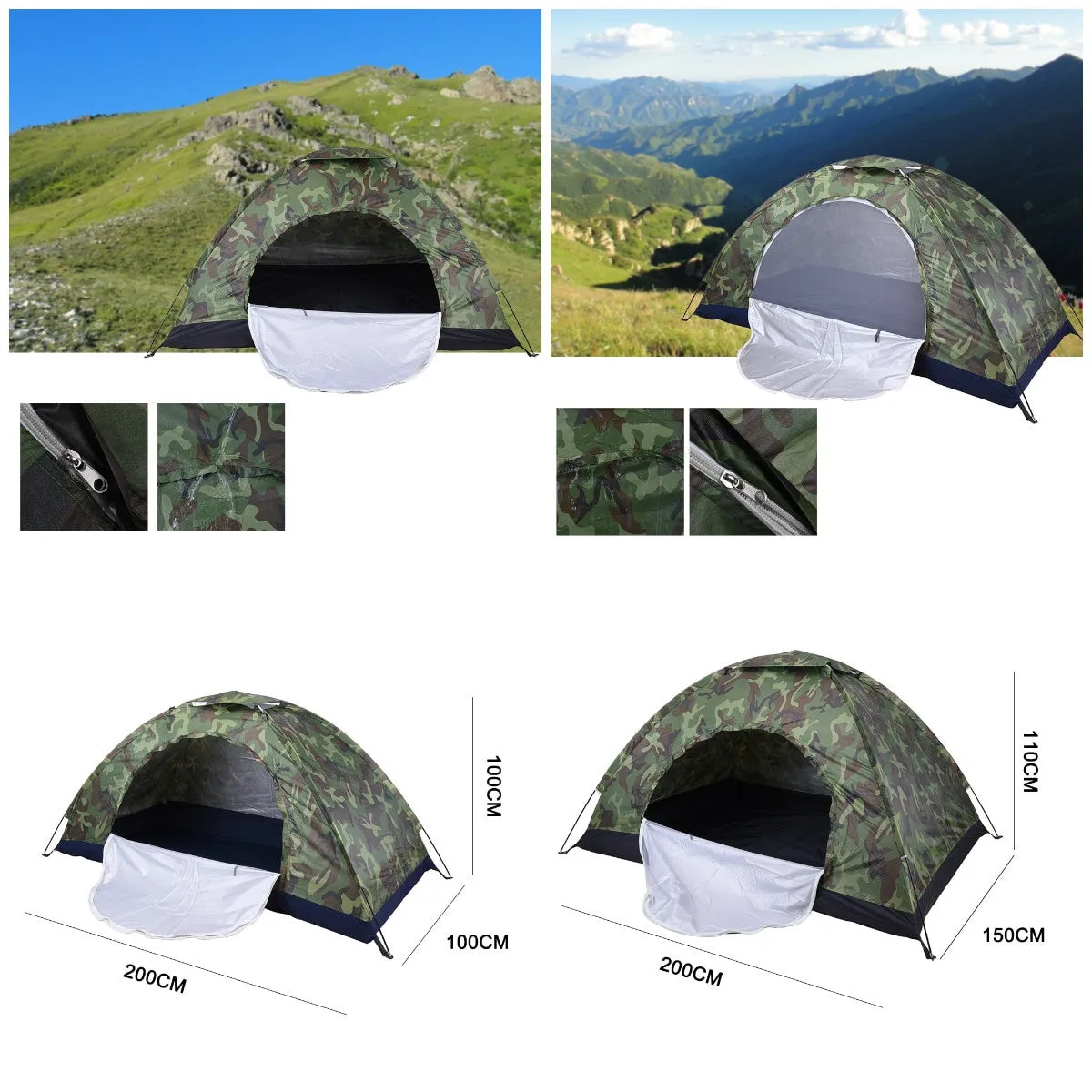 Camouflage Trusted by customers Tent Single-layer Automated