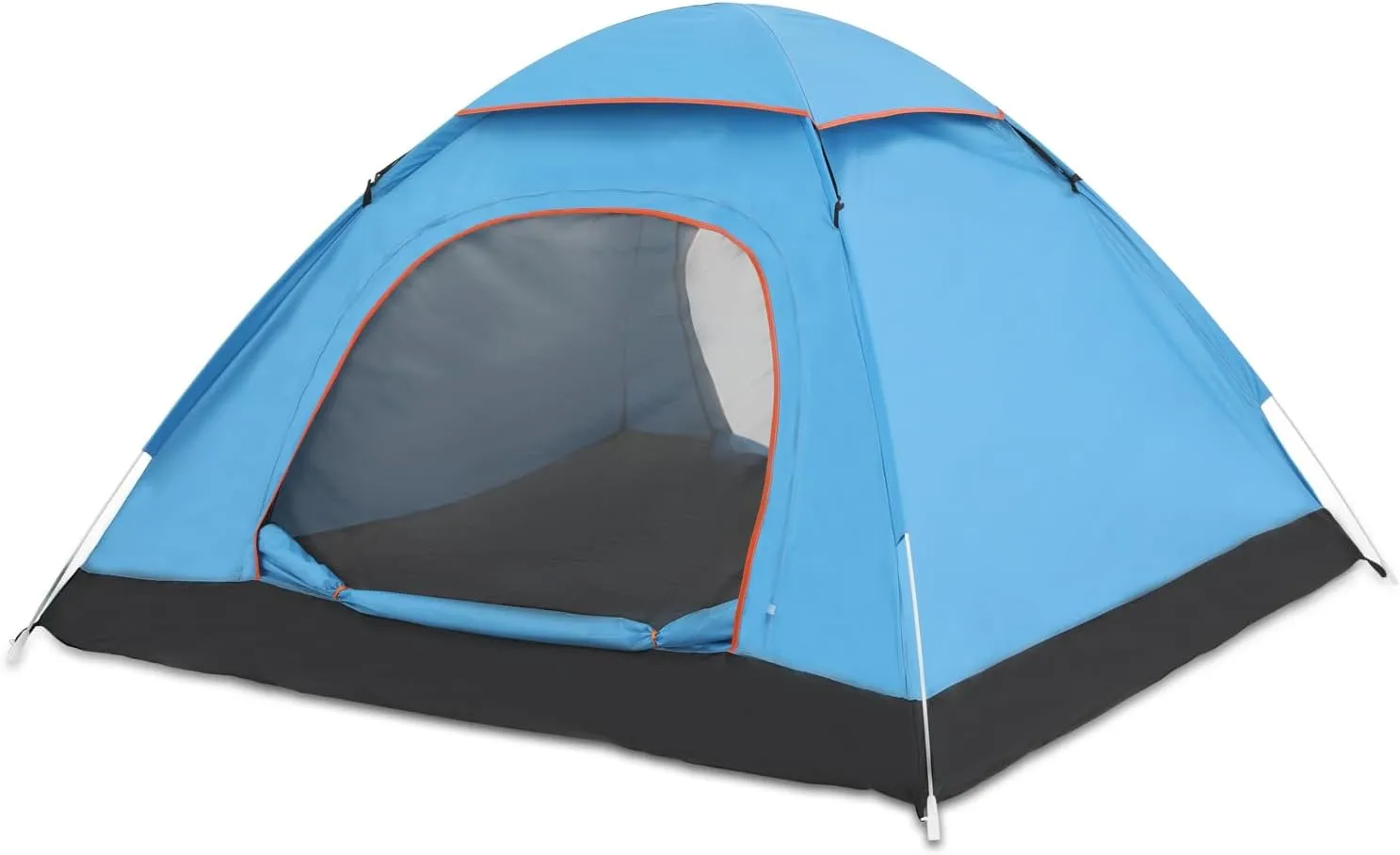 Camping Beach Tent, Waterproof Pop-Up Tent with 2 Doors & Large Mesh Windows, Carry Bag Included, Perfect for Camping, Beach, Backpacking