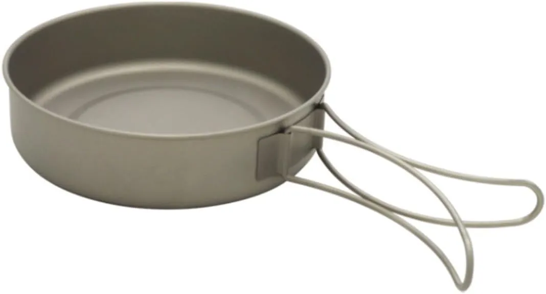 Camping Cookware, Outdoor Picnic Camping Cookware Tableware Pot Set Foldable Handle Portable Pan Frying Pan Portable Stove
