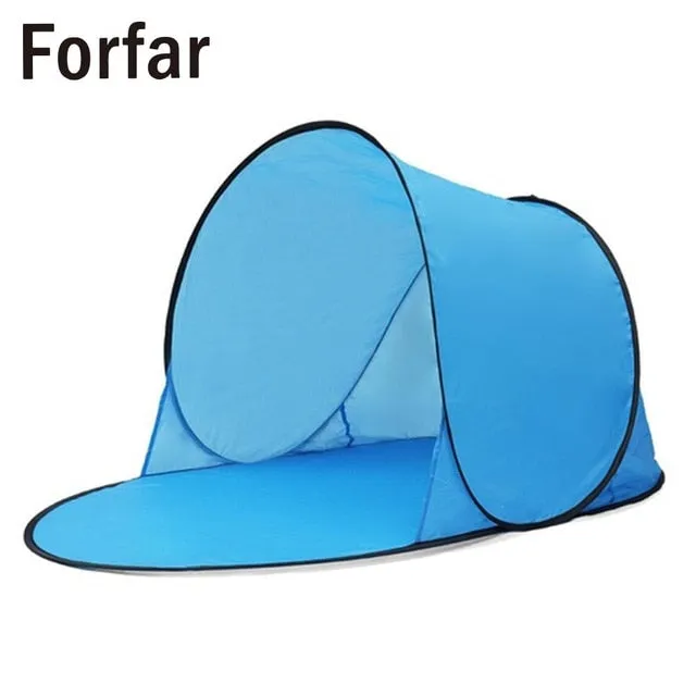 Camping Fully Ultralight Family Up Tourist Power-efficient Sun Tent Easy-to-install Automatic Hiking Folding Tent Open Anti-UV Beachs Tent Fish Beach Pop Shade