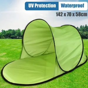 Camping Fully Ultralight Family Up Tourist Power-efficient Sun Tent Easy-to-install Automatic Hiking Folding Tent Open Anti-UV Beachs Tent Fish Beach Pop Shade