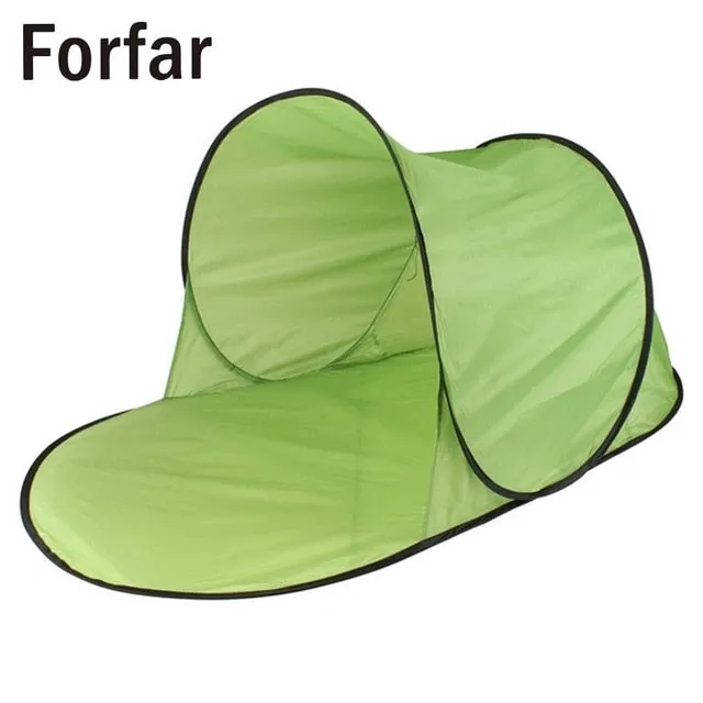 Camping Fully Ultralight Family Up Tourist Power-efficient Sun Tent Easy-to-install Automatic Hiking Folding Tent Open Anti-UV Beachs Tent Fish Beach Pop Shade