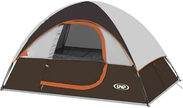 Camping Tent 2 Person, Waterproof Windproof Tent with Rainfly