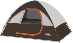 Camping Tent 2 Person, Waterproof Windproof Tent with Rainfly