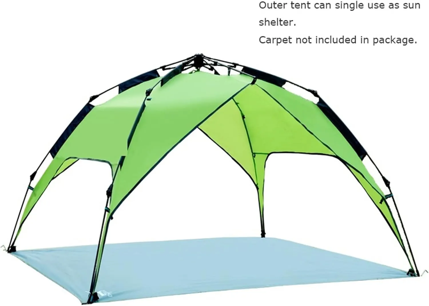 Camping Tent Automatic Tent Camping Tent,Easy Instant Setup Protable Backpacking for Sun Shelter,Travelling,Hiking