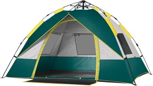 Camping Tent Pop up Tent, 2-3 Person Portable Tent Instant Easy Set up Tent, Family Tent, Windproof Automatic Tent for Hiking Camping Mountaineering Beach Outdoor Hiking Back