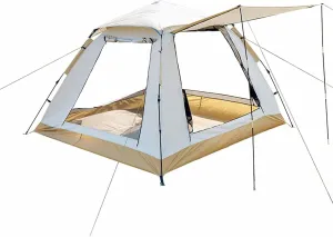 Camping Tent, Pop-up Tent Quick Opening Tent, 4/6/8 People, Tent with Carrying Bag, Quick Installation, Suitable for Family Backpacking Trips (Size : 94.4x94.4x74.8 inches/240x240x190 cm)