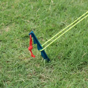 Camping Tent Stakes,10pcs 18cm Tent Pegs Stakes Nails Points Aluminium Alloy Tri-Beam Adjustable for Camping Hiking (Color : Blu) (Color : Blu) (Color : OneColor)