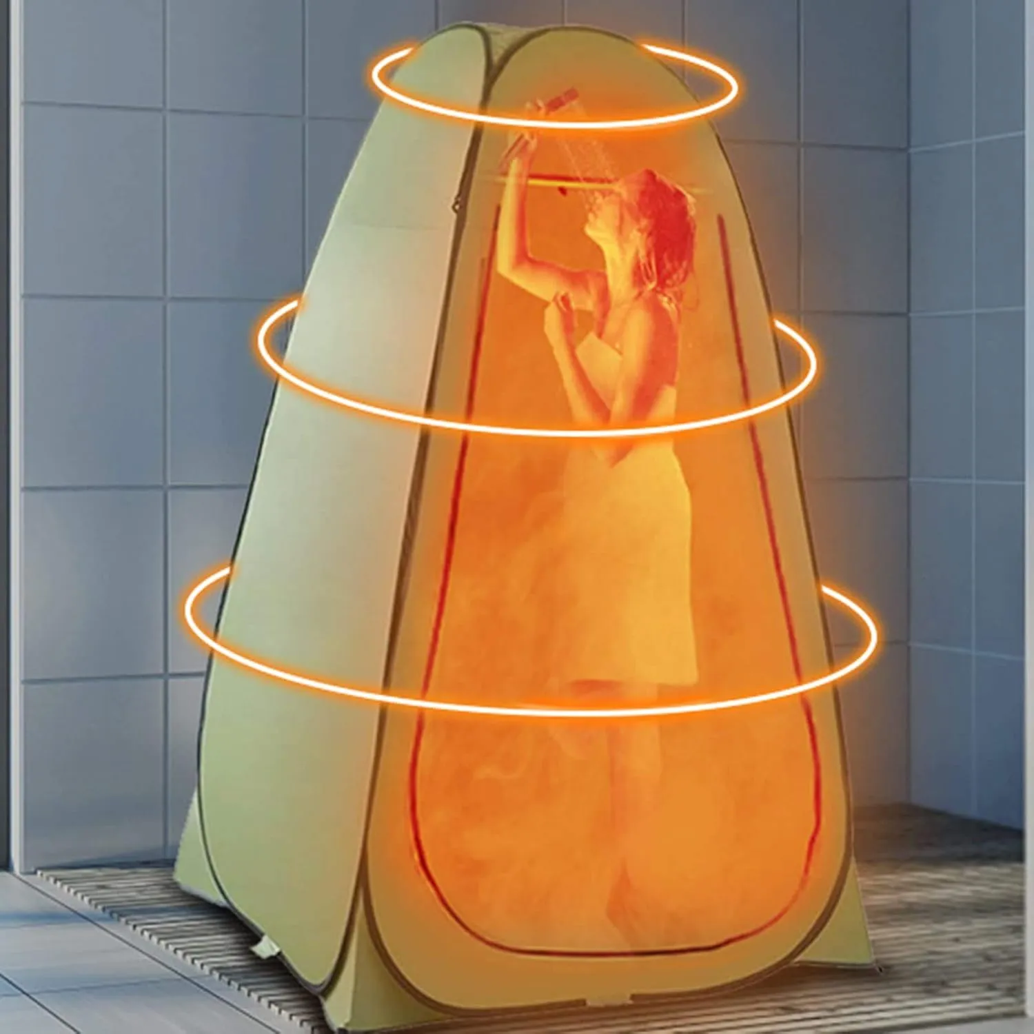 Camping Tent,Shower Tent, Portable Privacy Shelter Tent, Automatic Quick-Open Changing Tent, Outdoor Shower Tent,Pop-Up Privacy Tent, for Outdoor Changing/Fishing/Bath