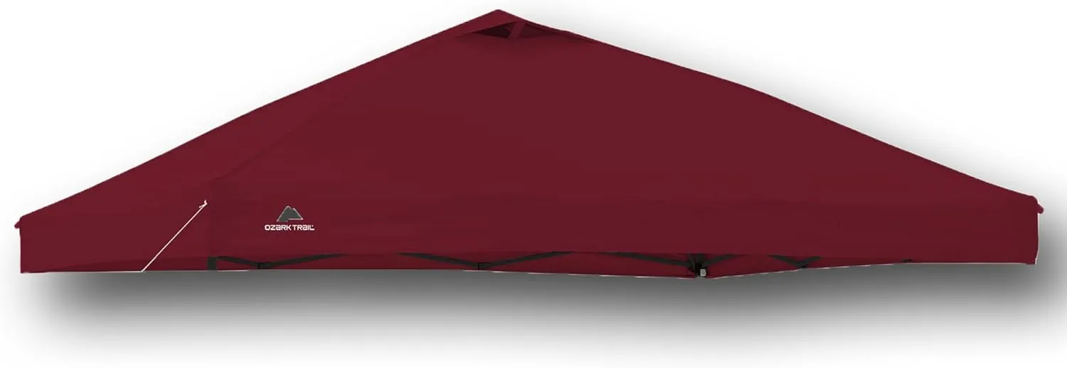 Canopy Top for Ozark Trail Coleman First Up 10 x 10 Tent Replacement (Maroon)