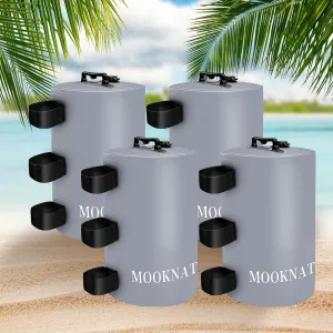 Canopy Water Weights,4 Packs 88LBS Heavy Duty Tent Water Weights Bag for Pop Up Canopy,Canopies,Tent,Gazebo,Gray