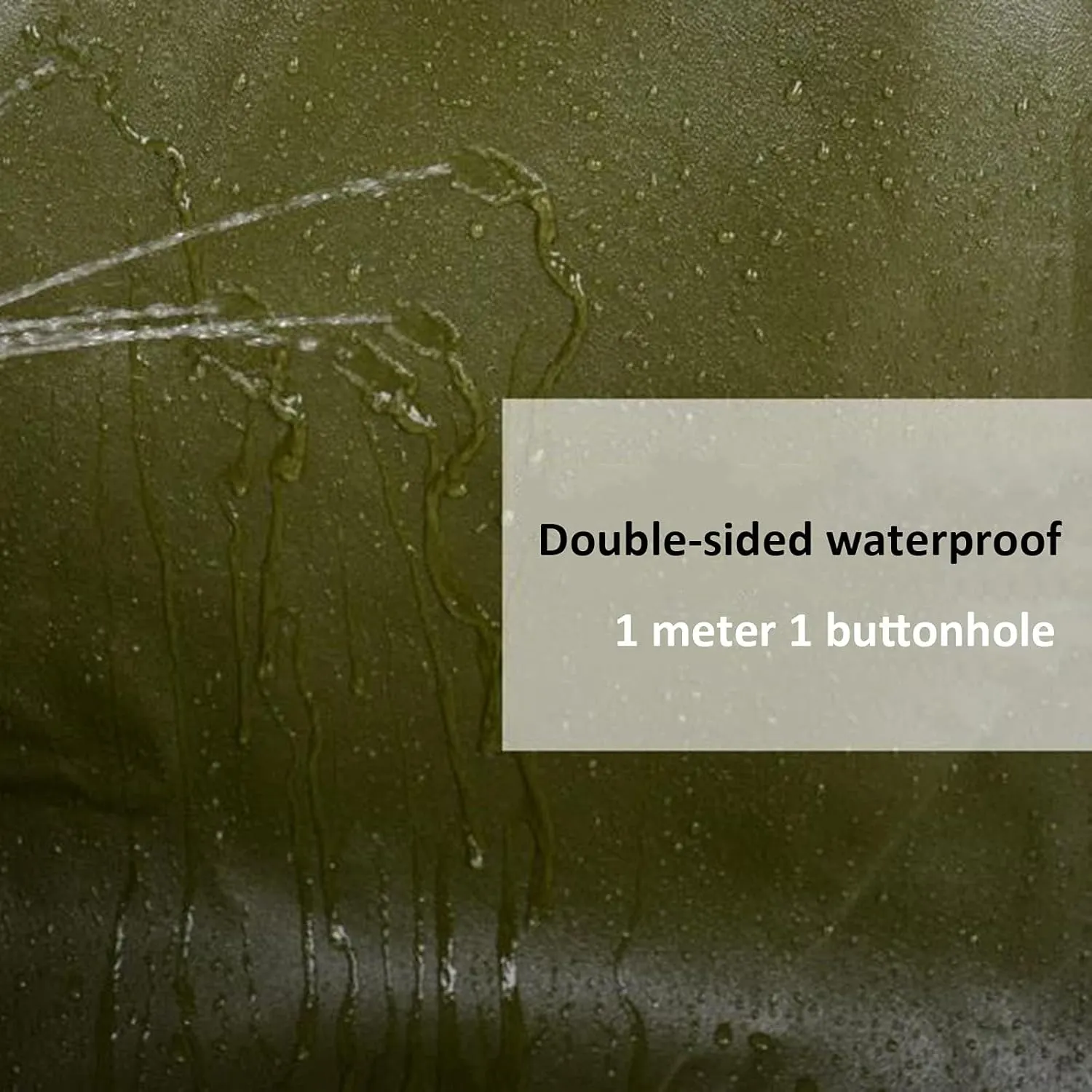 Canvas Tarp, Heavy Duty Waterproof Tarps, Canvas Tarp with Rustproof Grommets, Outdoor Waterproof Tarpaulin, for Camping, Tent Shelter, Boat, Car,Boat, 1.2x1.5m