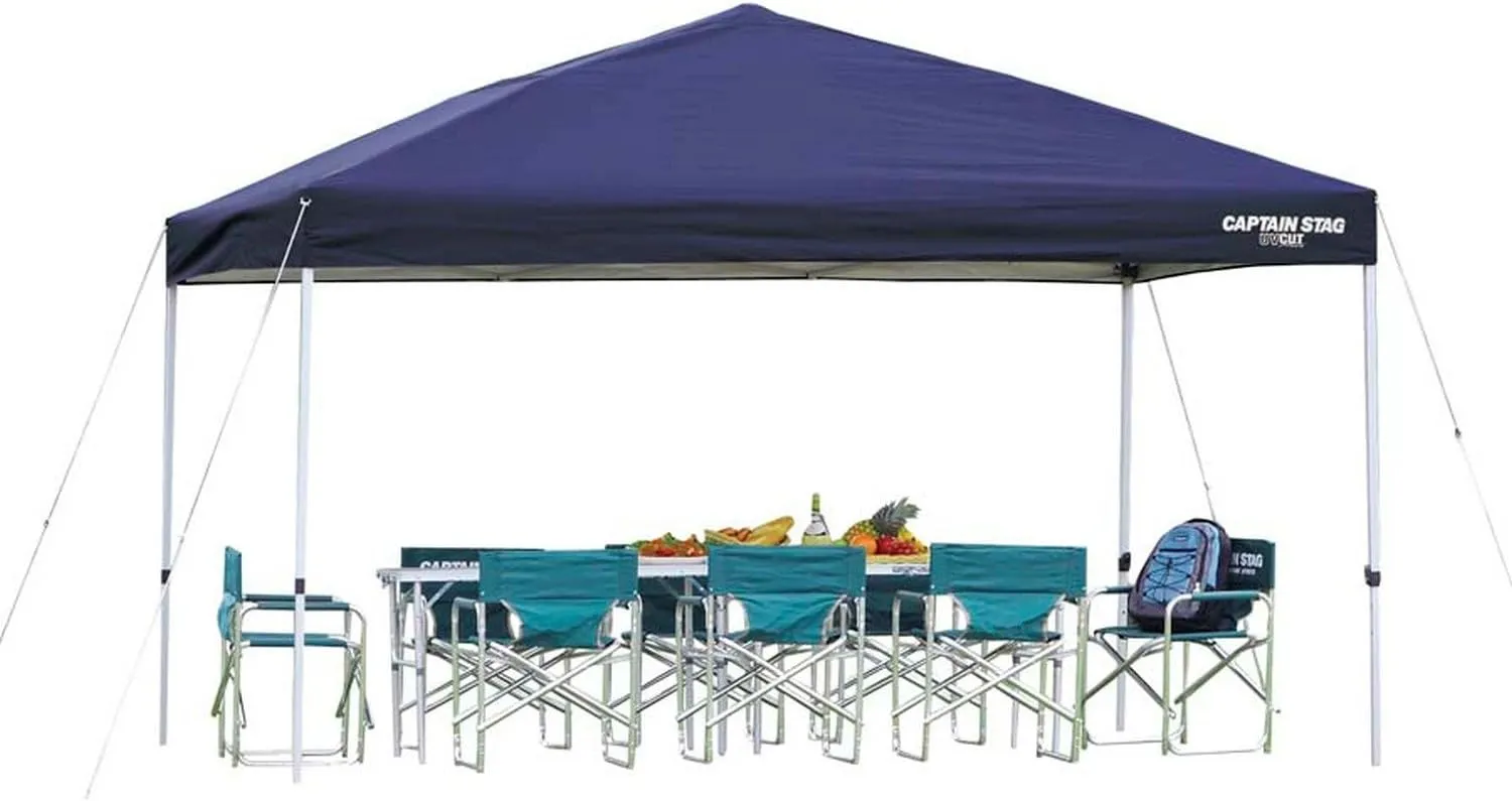 Captain Stagg (CAPTAIN STAG) Tent tarp San shelter Quick Shade 375 × 250UV- S with casters Bag M-3279