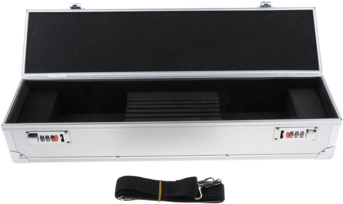 Chef Knife Case Lockable Storage Box Comfortable Carrying Strap Aluminum Alloy Chef Utensils Storage Box Tool Case