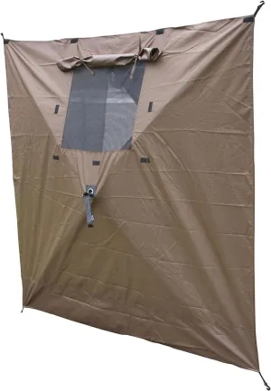 Clam Quick-Set Wind and Sun Panel Attachment for Escape Sport Screen Shelter Canopy Tent with Carrying Bag, Accessory Only