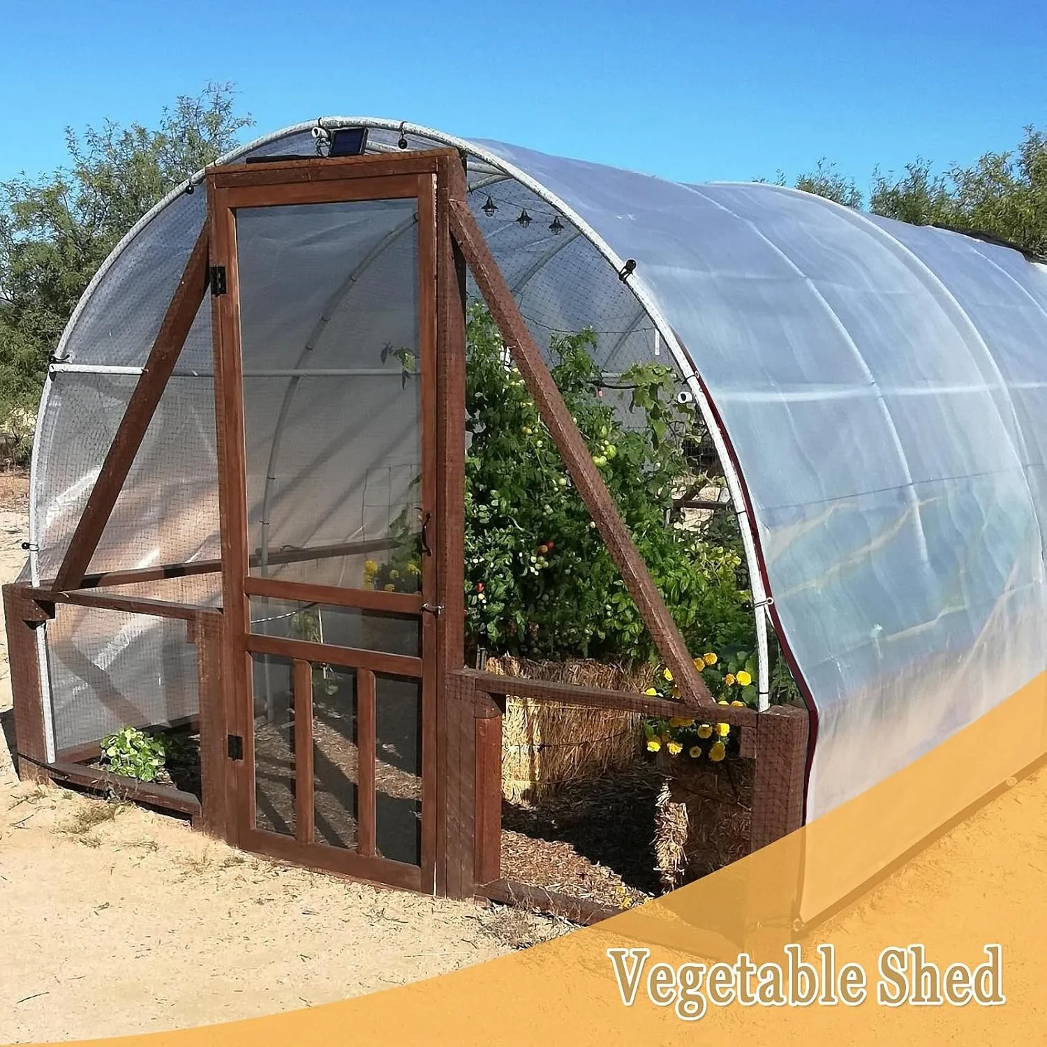 Clear Tarps Heavy Duty Waterproof 8x10 FT - Plastic Vinyl Tarp with Grommets - Greenhouse Plastic Sheeting for Rainproof Plant Cover, Perfect for Chicken Coops Camping Supplies