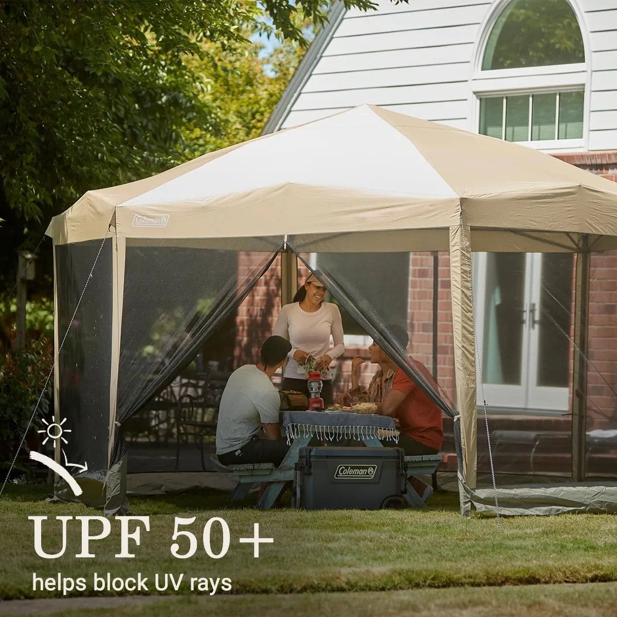 Coleman Back Home 15 x 13 Screen Canopy Tent
