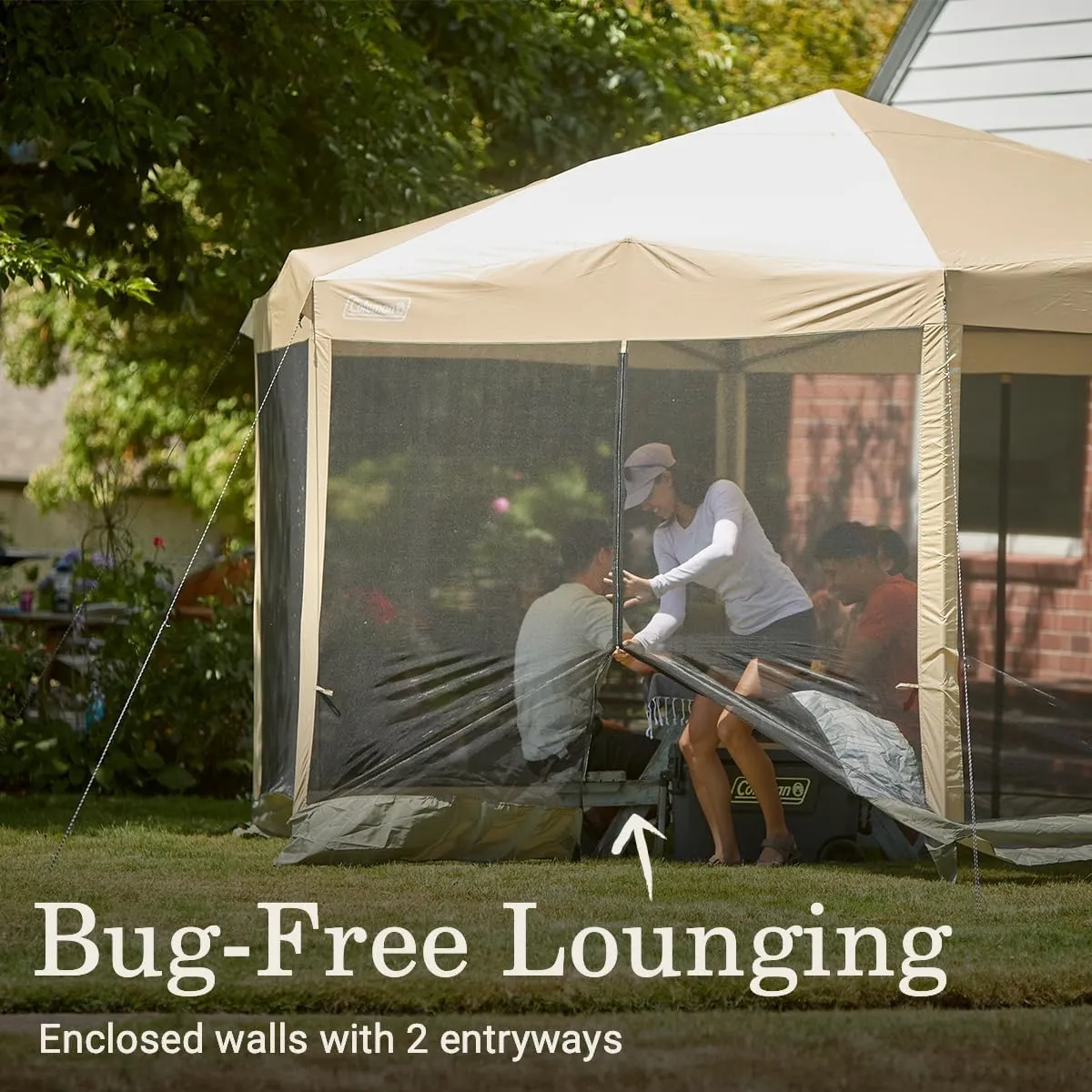 Coleman Back Home 15 x 13 Screen Canopy Tent