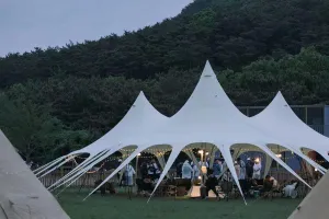 Create Comfortable Outdoor Spaces with Waterproof Portable Tarp, Versatile Shelter for Camping, Picnics, and Events, Sand Color