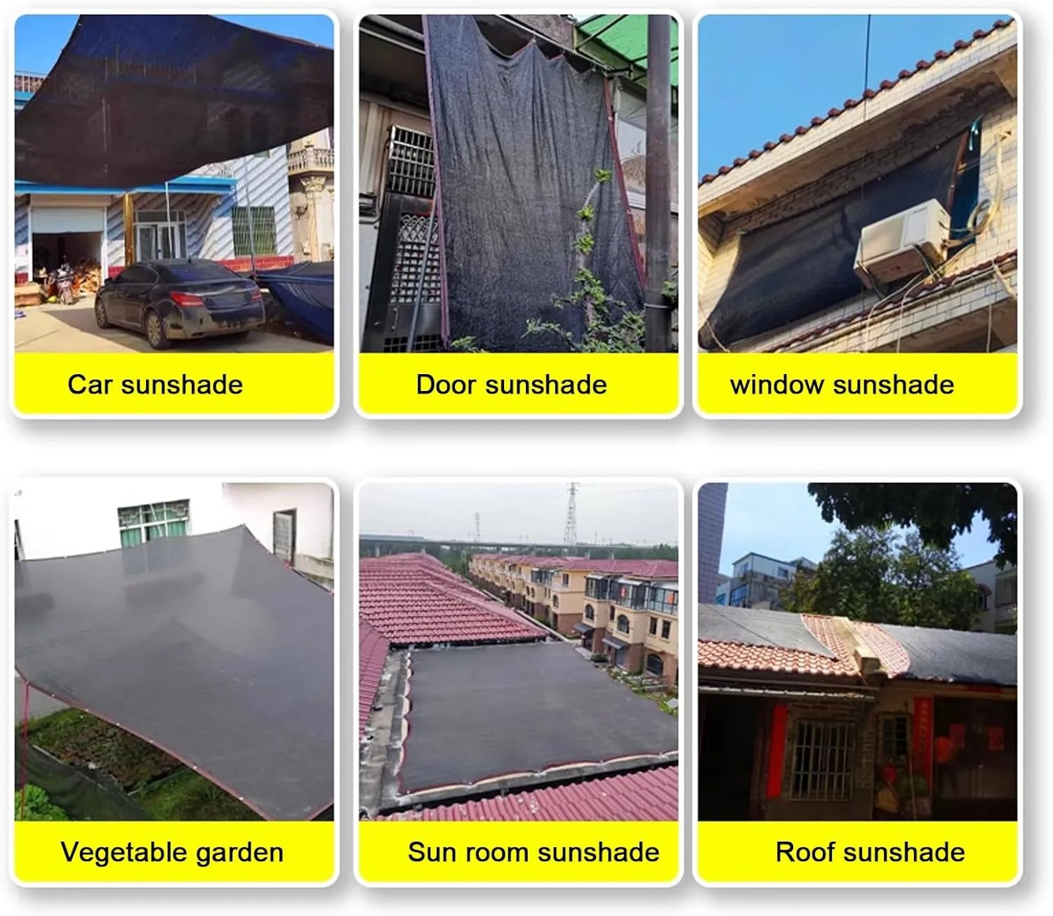Customizable Shade Netting,Patio Shade Cloth,99% Uv Block Breathable Shade Tarp for Roof Garden Yard Greenhouse Plant Carport,Sunblock Shade Fabric with Grommets (6.6x18ft)