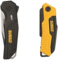 DEWALT Utility Knife and Pocket Knife 2-Piece sets (2knifes),(Utility-Pocket)