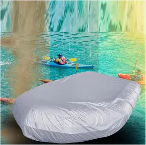 Dinghy Boat Cover 7 Sizes Boats Covers UV Resistant Boat Tarp for Inflatable Boat and Dinghy,270 * 165 * 46cm