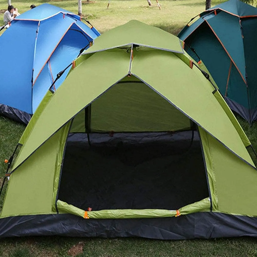 Double Automatic Tent Speed Open Shade Fake Double-Layer Tent Beach Camping Tent UV Protection Function Awning,2