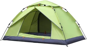 Double Automatic Tent Speed Open Shade Fake Double-Layer Tent Beach Camping Tent UV Protection Function Awning,2