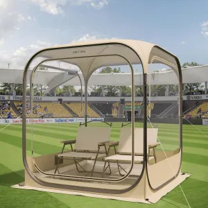 EAST OAK Clear Sun and Rain Protect Tent for Sport Events