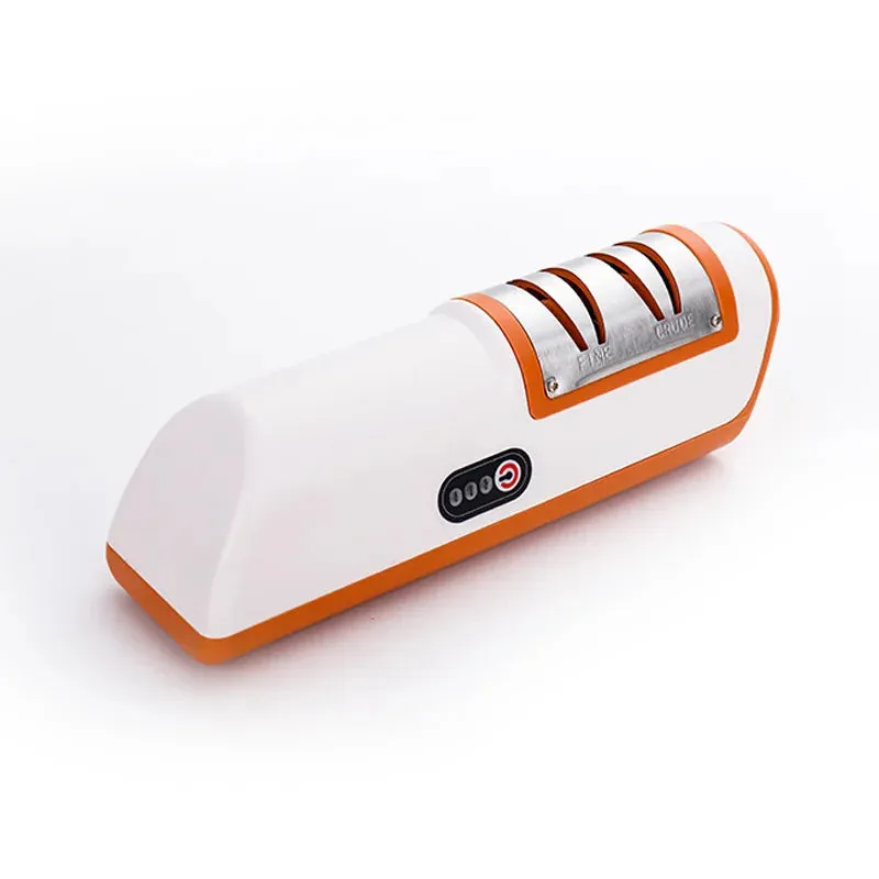 Electric Knife Sharpener Multifunctional Automatic Professional 4 Gears Kitchen Accessories