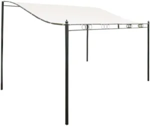 [Ellniges]【Multi-Size Canopy Cover】 300D Oxford Fabric Waterproof Tarp, UV Tent Roof Replacement for Outdoor Shade, Easy Setup with Buckles (Beige, Saudi Family Use)