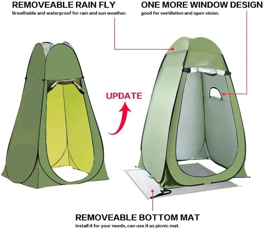 Extra Large Tent 3-4 Person,Family Cabin Tents, 1 Doors and 3 Windows with Mesh,Waterproof,Double Layer,Big Tent for Outdoor,Picnic,Camping,Fami (A Small)
