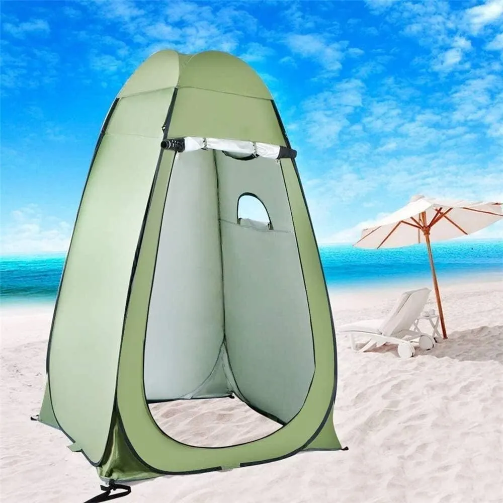 Extra Large Tent 3-4 Person,Family Cabin Tents, 1 Doors and 3 Windows with Mesh,Waterproof,Double Layer,Big Tent for Outdoor,Picnic,Camping,Fami (A Small)