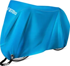 Favoto Bike Cover Waterproof Outdoor Bicycle Cover Thicken Oxford 29 Inch Windproof UV Snow Rustproof with Lock Hole Storage Bag for Mountain Road Bike City Bike Beach Cruiser Bike, Blue