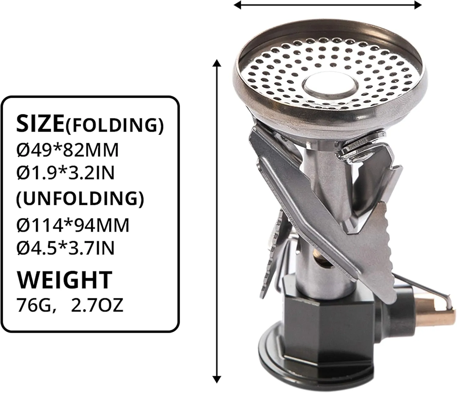 Fire Maple Polaris Pressure Regulator Stove | Portable Camping Backpacking Stove | Lightweight Durable Camp Cooking Stuff | Wind Resistent Jet Burner | Perfect Boiling Performance in Cold Weather |
