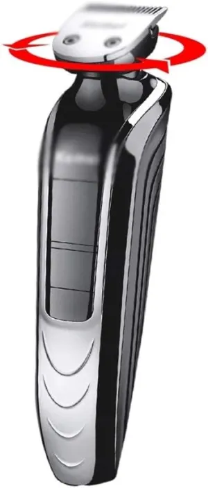 Five-in-one Multifunctional Hair Clipper Electric Razor Nose Hair Black Barber Clipper Blades Temple Knife Electric Shaver