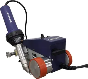 Foiler ETL Automatic Plastic Hot Air Welder 20mm for Welding PVC Banners/TPO/EPDM/Tauplins, Automatic PVC Banner Welding Machine 1700W