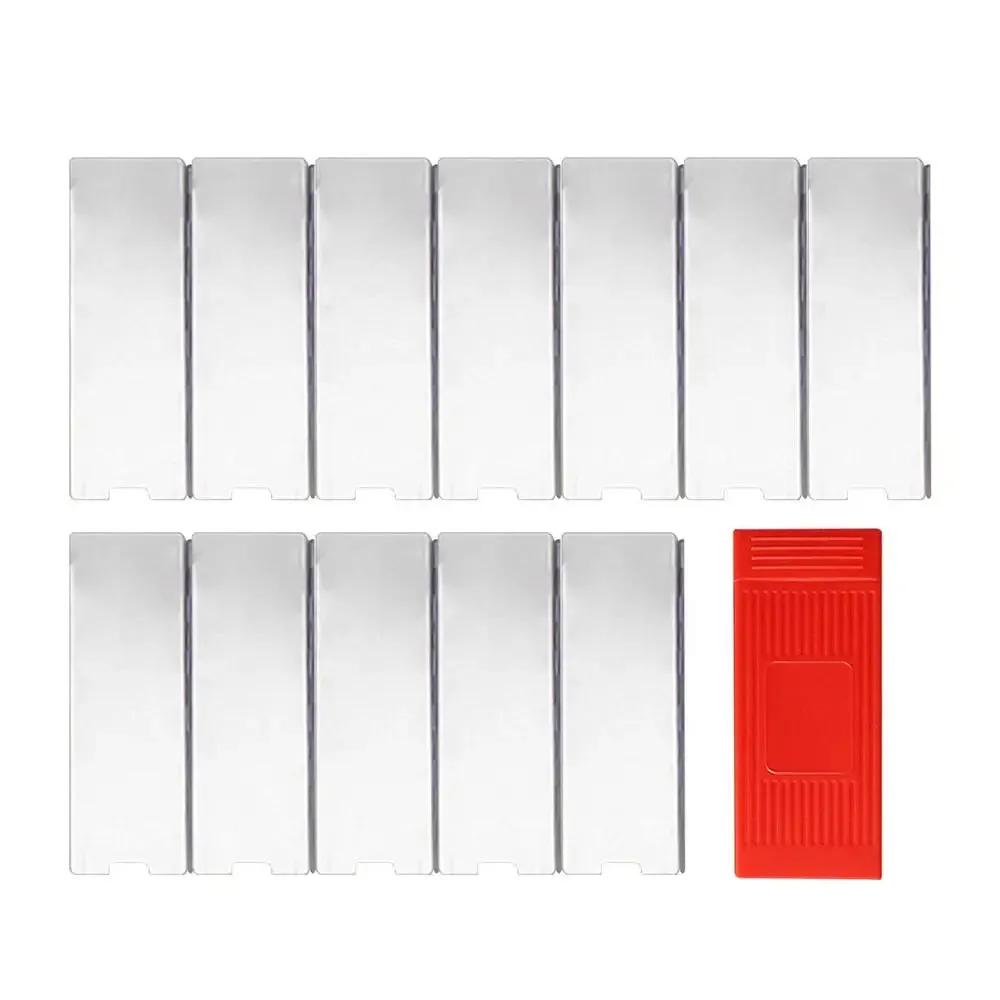 Foldable Aluminum Alloy Camping Stove Windscreen with Carry Bag