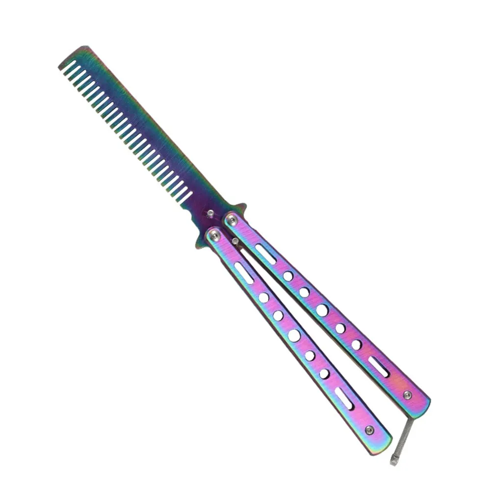 Foldable Comb Stainless Steel Practice Training