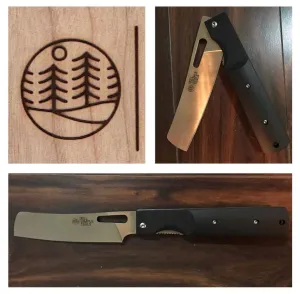 Foldable Ward Cleaver Culinary Knife