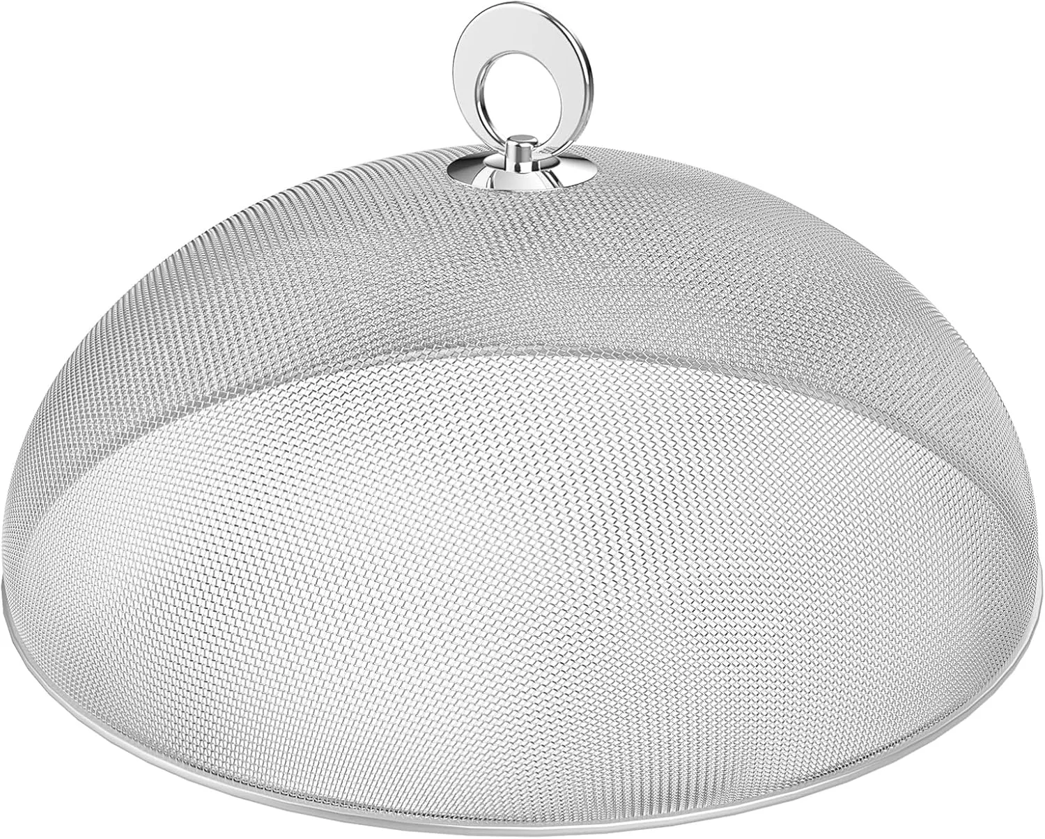 Food Tents 1pc Mesh Food Cover, Stainless Steel Food Tent, Large Screen Food Cover Tent, Metal Mesh Food Cover for Indoor Outdoor Picnic Caming (15.7inch/ 40cm) Picnic Accessories
