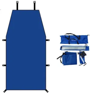 for Renault Mégane/Scénic/Talisman/Trafic/Zoe Camping Tarpaulin Car Awning Waterproof Hammock Rainproof Sunshade Rainproof Awning Outdoor,C Blue-S