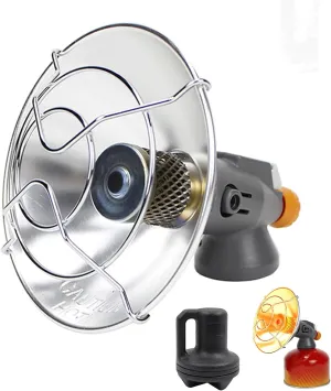 GEERTOP Portable Mini Camping Heater Outdoor Propane Gas Heating Stove for Hiking Backpacking Ice Fishing Travel