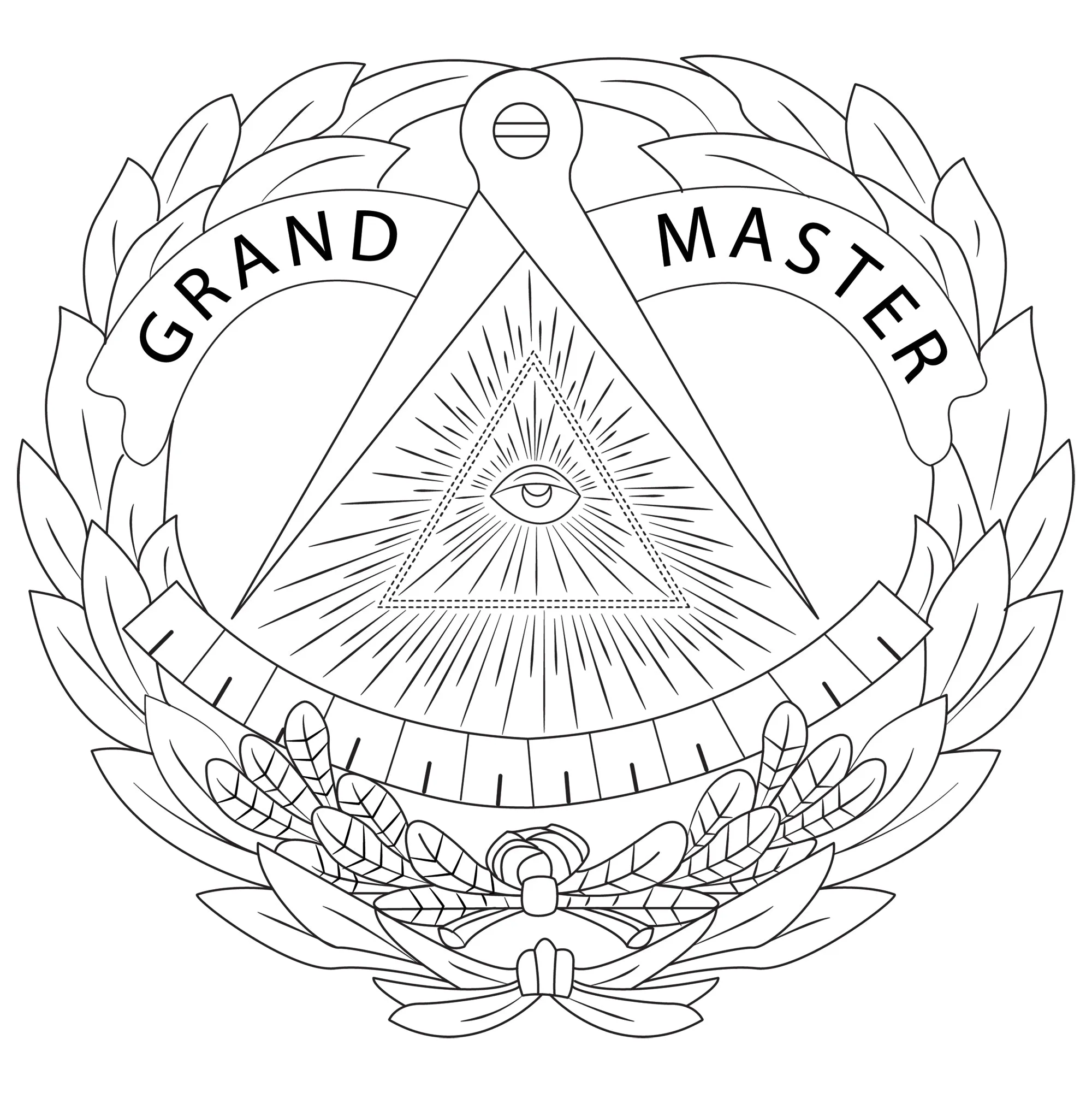 Grand Master Blue Lodge Pocket Knife - Multifunctional