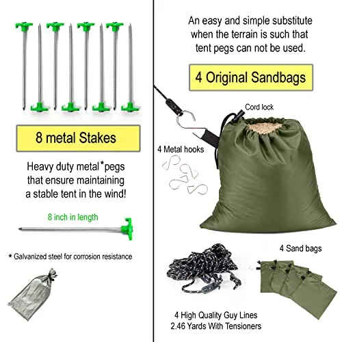 Green Elephant Camping Shower Tent - Portable Changing Tent, Pop Up Shower Tent for Camping, Outdoor Bathroom Tent, Camp Shower Tent, Pop Up Privacy Tent for Portable Toilet, Portable Dressing Room