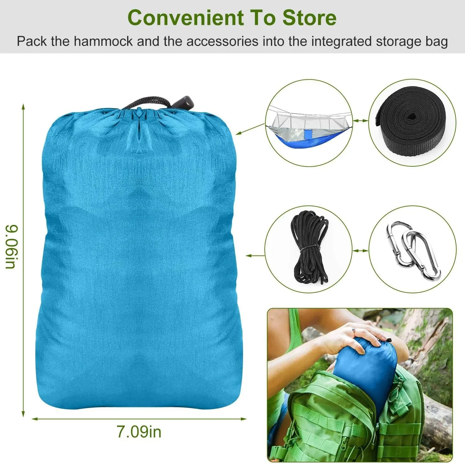Hammock with Mosquito Net Lightweight Jungle Hammock for Trekking, Backpacking, Nylon Travel Hammock with Mosquito for Travel, Garden, Hiking, Survival (Color : E)