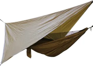 Hammock,camping Hammock,Hammock with Canopy, Sunshade, Anti-mosquito Net, Rainproof, Can Be Used by Two People, Suitable for Parks, Beaches and Camping and Other Outdoor Places(Brown)