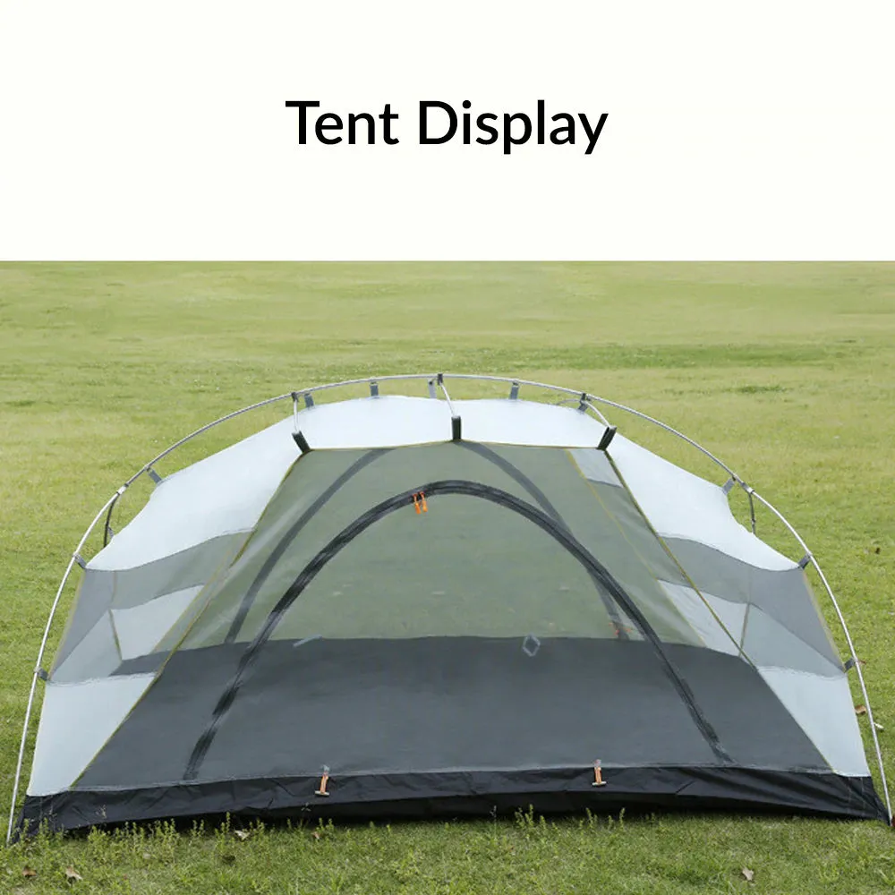 Hewolf 2 Person Camping Tent - Tan