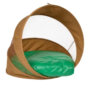 Hideaway Log Chair with Cushion by Environments, Portable Pop-Up Woodland Play Tent, Kids Retreat for Calming Space, Perfect for Quiet Time and Reading